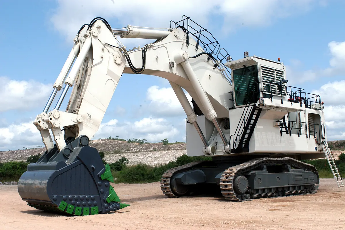 Bergbau Bagger – Blumentransport