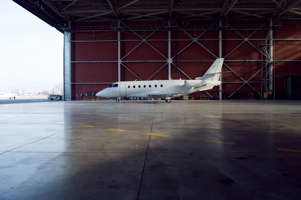 Privatjet Hangar – Filmindustrie